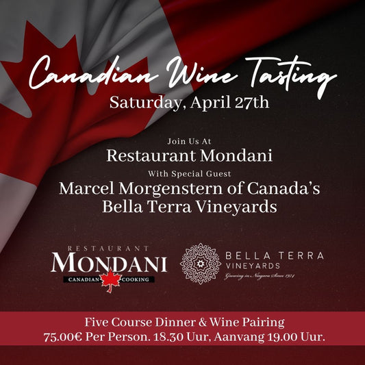 Five Course Dinner & Canadian Wine Pairing