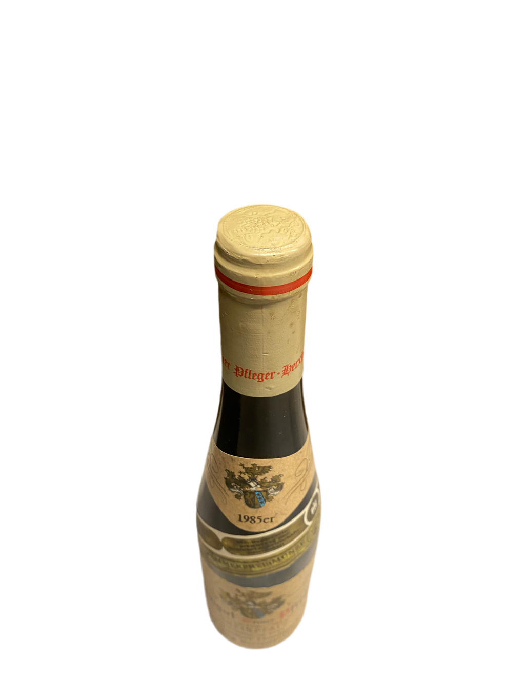 Zeer exclusief Weingut Werner Pfleger Herxheimer Honigsack Riesling Beerenauslese 1985 IJswijnen
