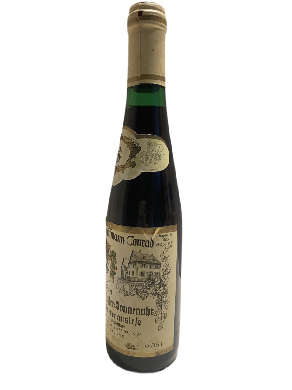 Zeer exclusief - Weingut W. Schiffermann-Conrad Riesling Beerenauslese 1985, 350ml