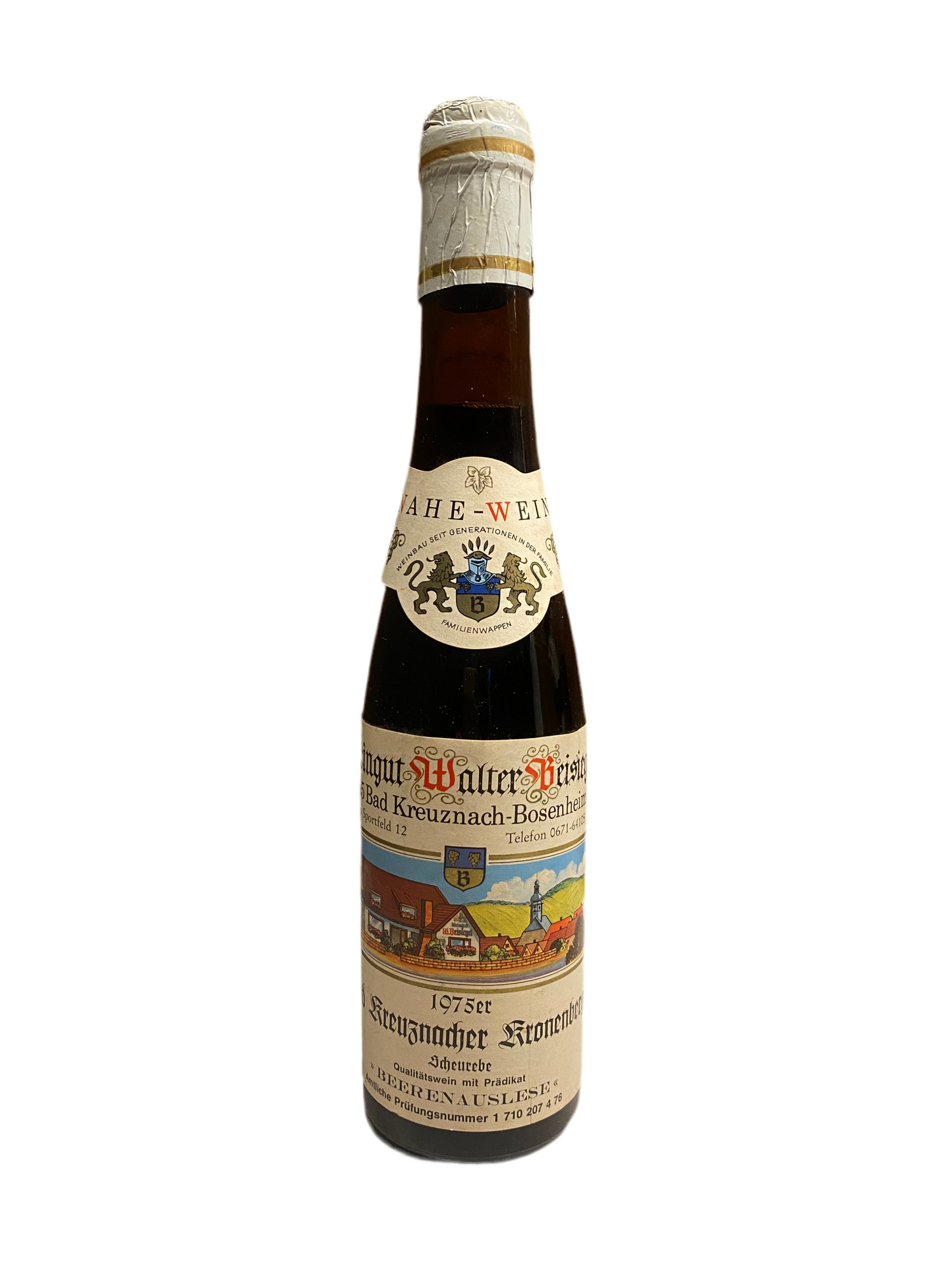 Zeer exclusief Weingut Walter Beisiegel 1975er Beerenauslese