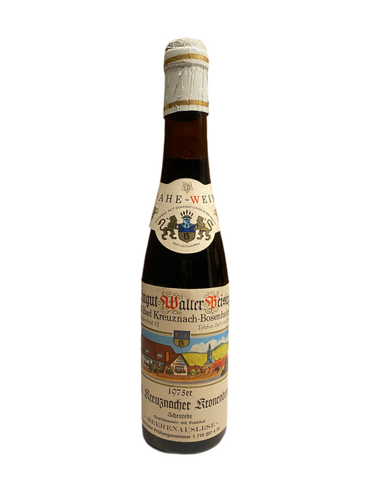 Sehr exklusiver Weingut Walter Beisiegel 1975er Beerenauslese