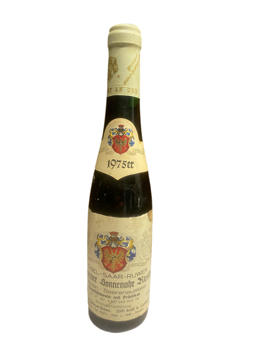 Zeer exclusief - Dommerner Sonnenuhe Riesling Eiswein - Beerenauslese, Weingut Gobel-Schleyer Erben, Cochem, Mosel