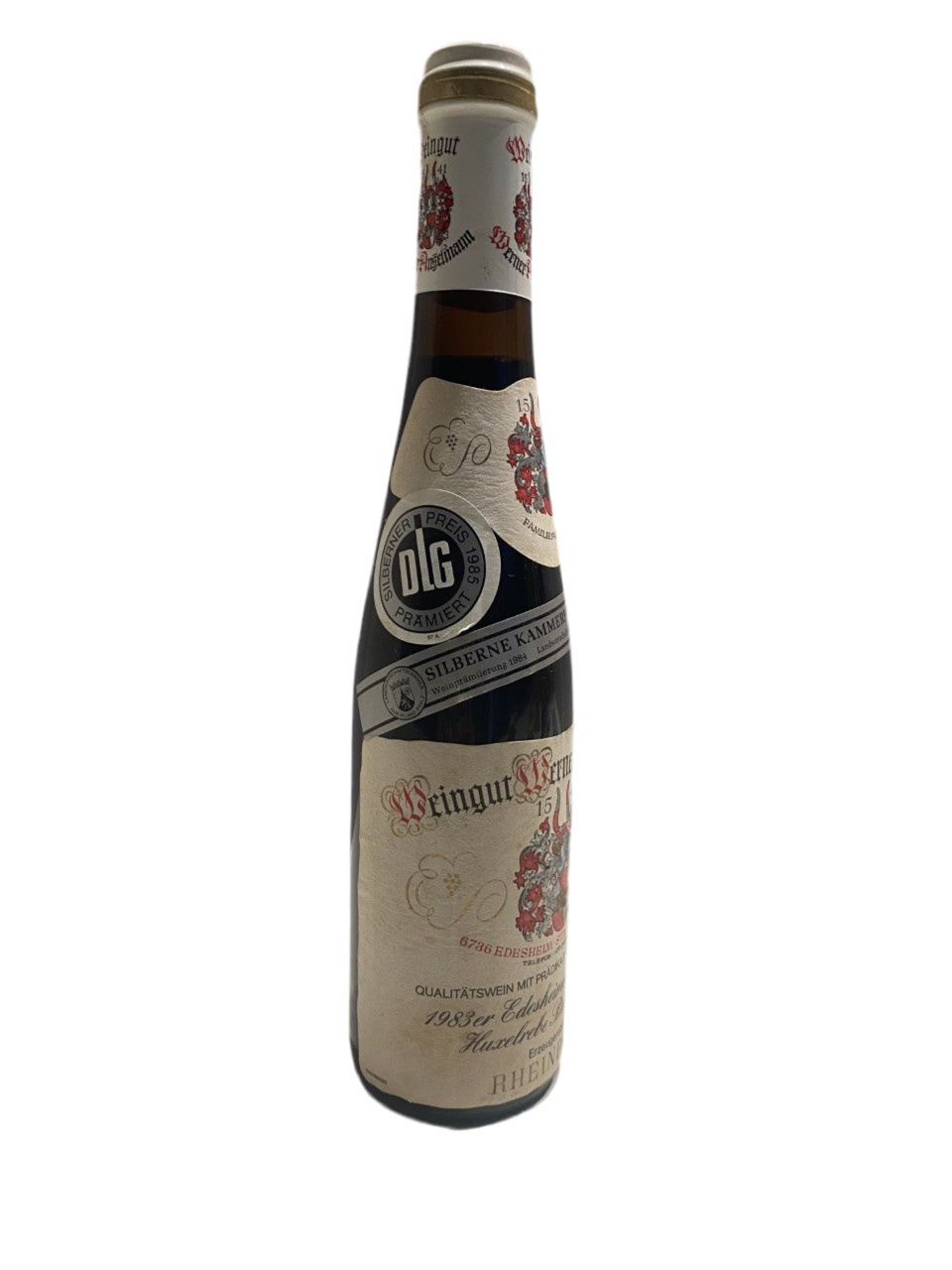 Zeer exclusief - Weingut Werner Anselmann Edesheimer Rosengarten Huxelrebe Beerenauslese 1983