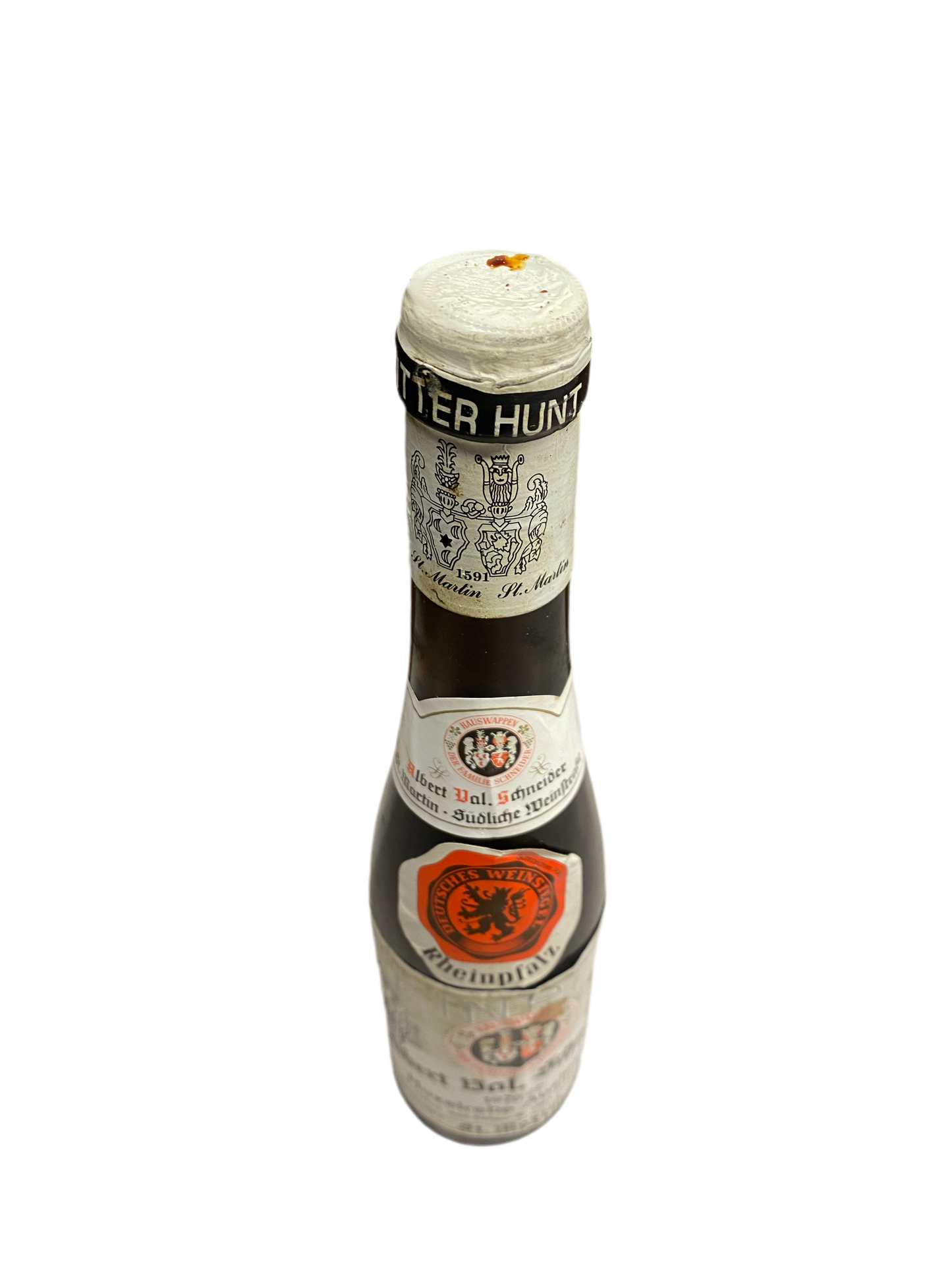 Very exclusive Weingut Albert Val Schneider Huxelrebe Auslese, 350ml 1976