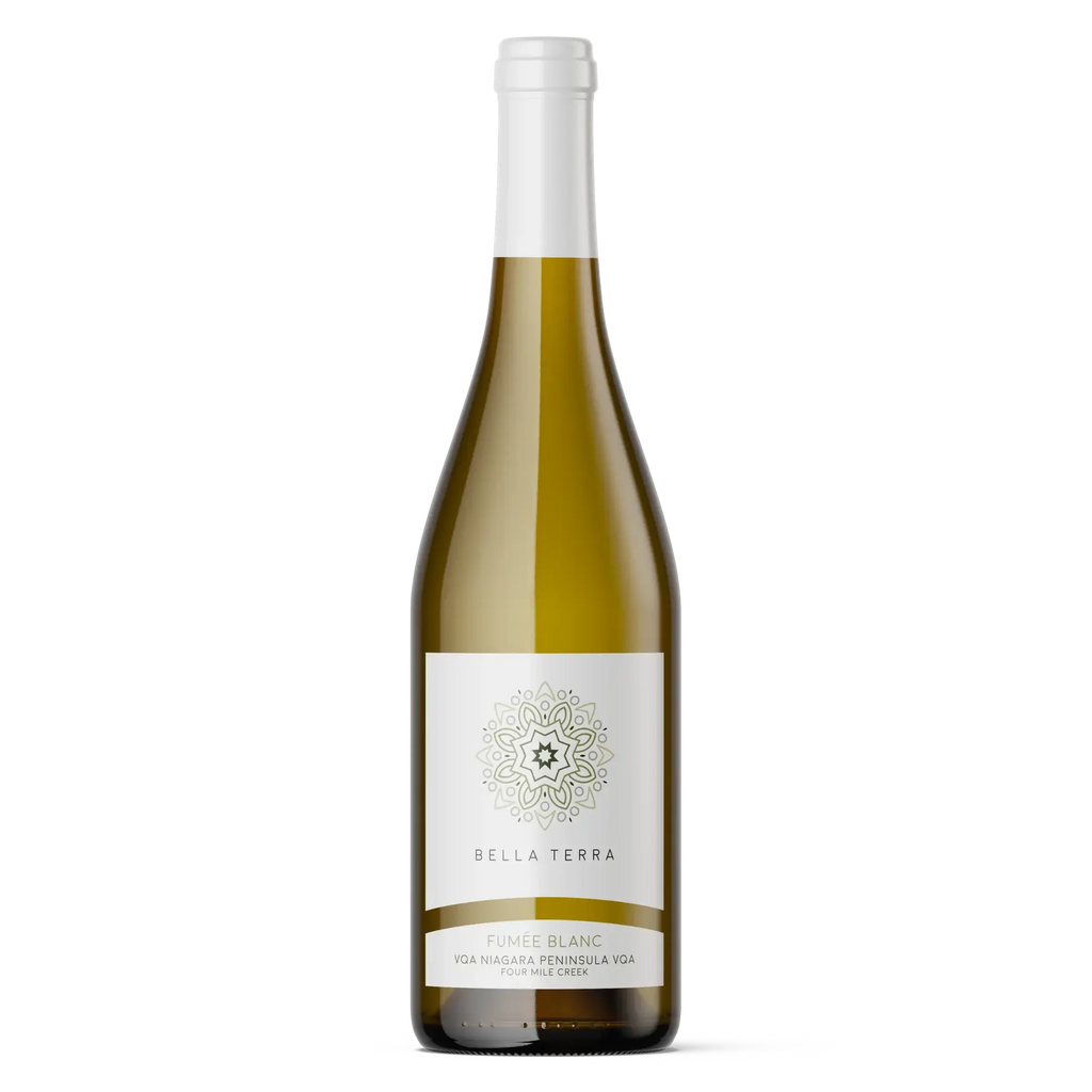 Canadese Fumé Blanc 2020, op Frans eiken gerijpte Sauvignon Blanc uit Niagara met aroma's van grapefruit, botercrème, peer en karamel. Koop deze uitzonderlijke wijn nu bij IJswijnen.nl