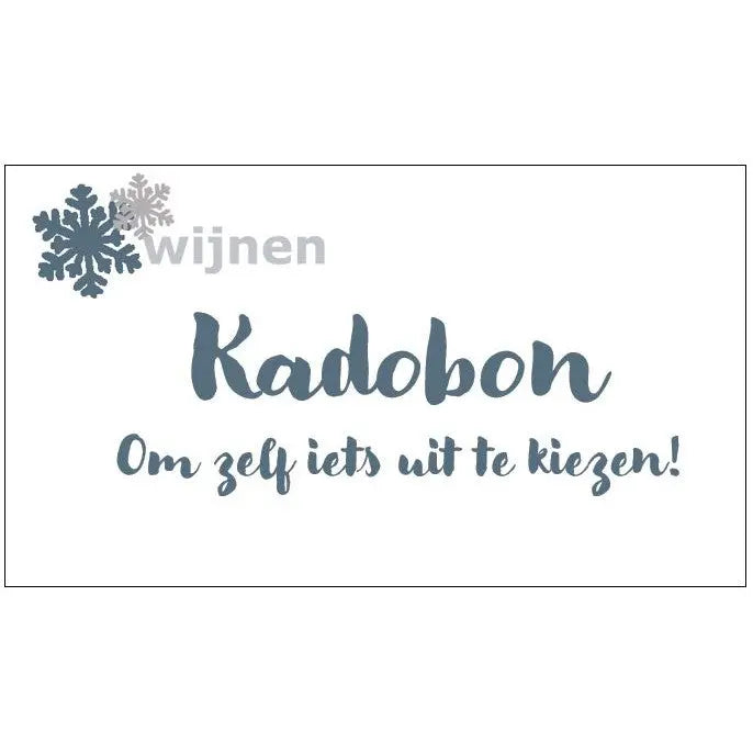 Dessertwijn kadobon - wijnkado!